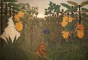 The Repast of the Lion Henri Rousseau